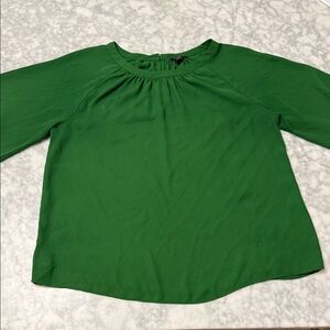 Ann Taylor Vibrant Green Blouse